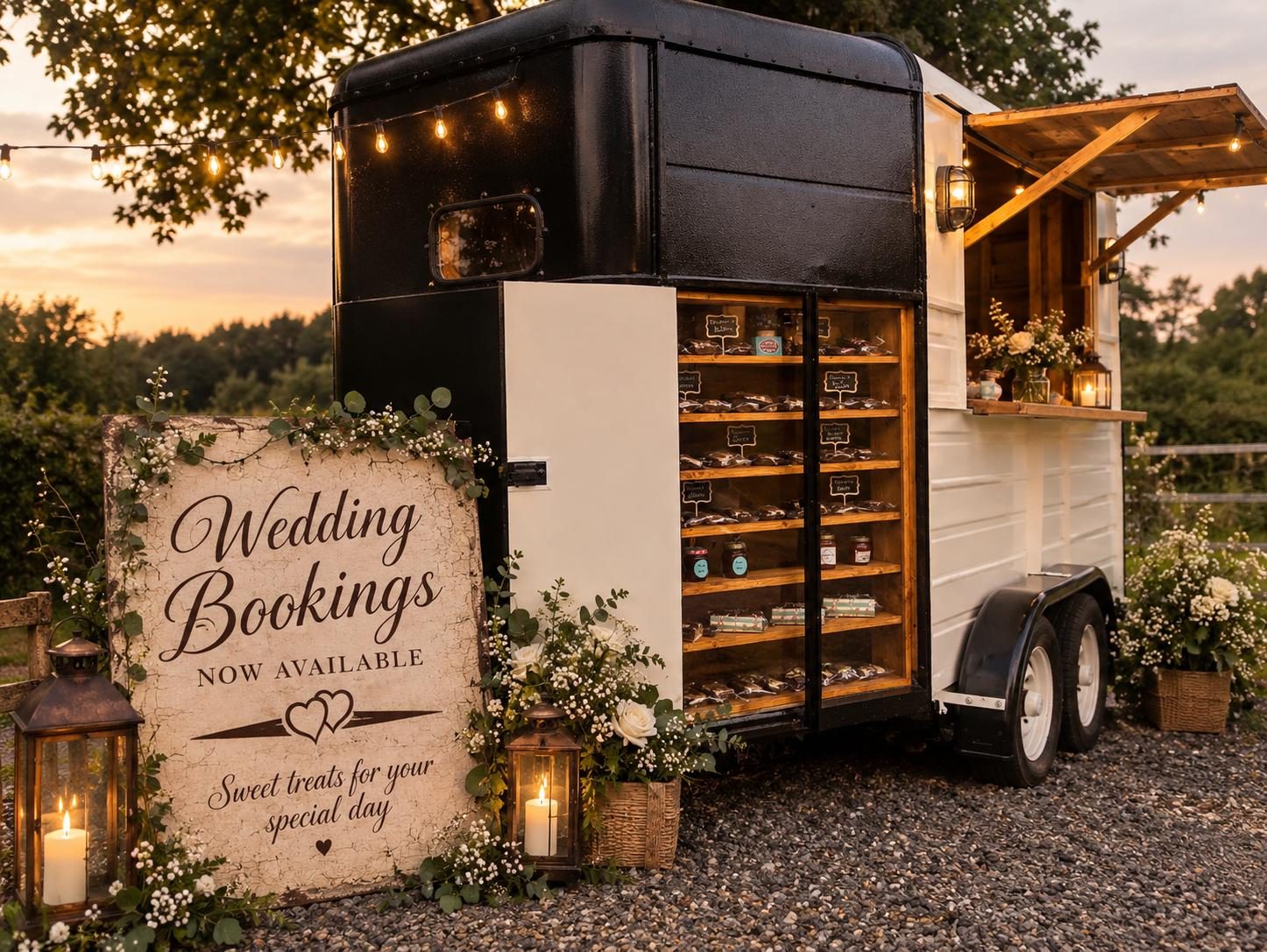 The Filling Station horsebox at a special event